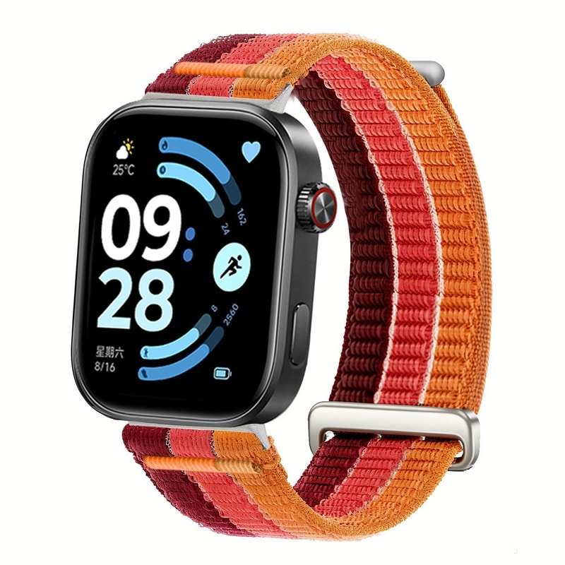 Breathable Nylon Loop Watch Band for Redmi Watch and Xiaomi Band Pro Adjustable Sport Strap