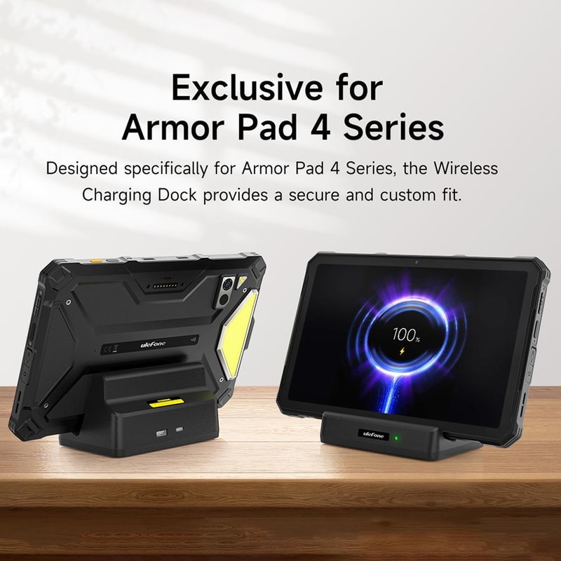 AirCooled Wireless Charger Stand Fast Charging Dock For IPhone Android 2