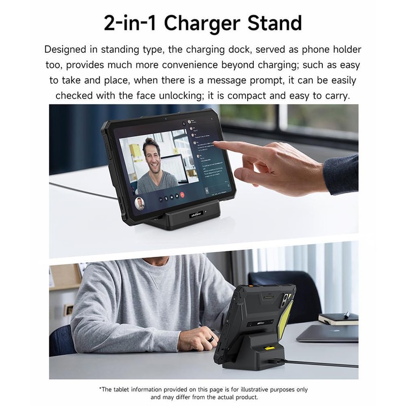AirCooled Wireless Charger Stand Fast Charging Dock For IPhone Android 10