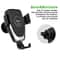 18W Wireless Car Charger Mount With Air Vent Clip And Qi Fast Charging Holder 7