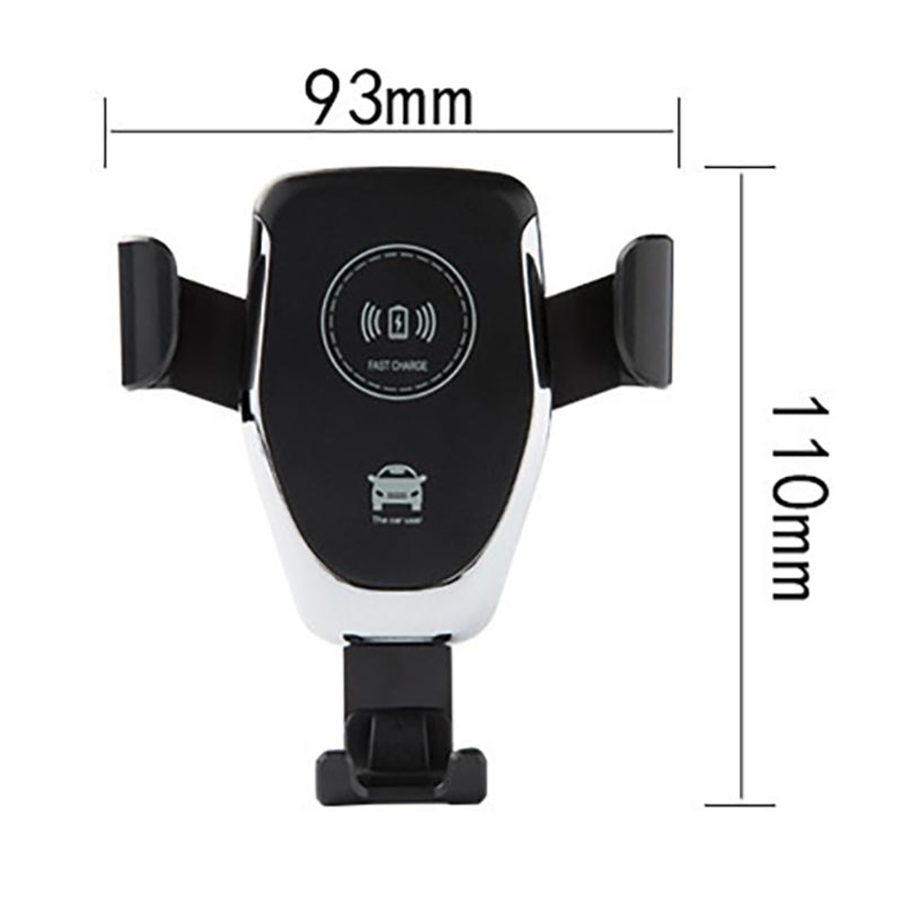 18W Wireless Car Charger Mount With Air Vent Clip And Qi Fast Charging Holder 4