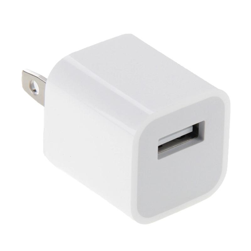 Compact USB Wall Charger Fast Charging US Plug Adapter