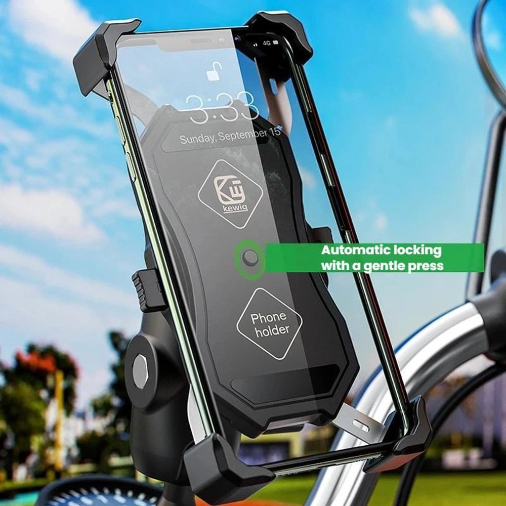 Motorcycle Phone Mount Elevated Bike Navigation Holder 4