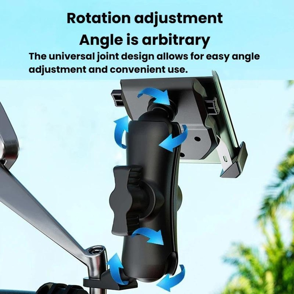 Motorcycle Phone Mount Elevated Bike Navigation Holder 5