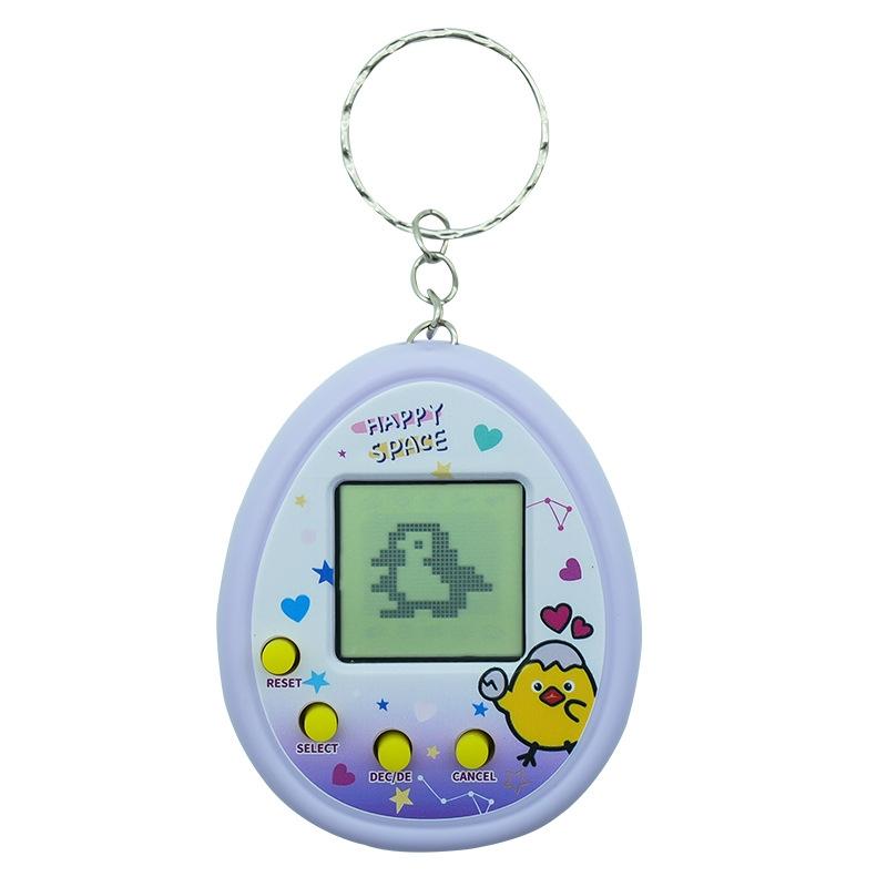 Retro Virtual Pet Keychain Game Toy Digital Tamagotchi Style Portable Pet Simulator 0