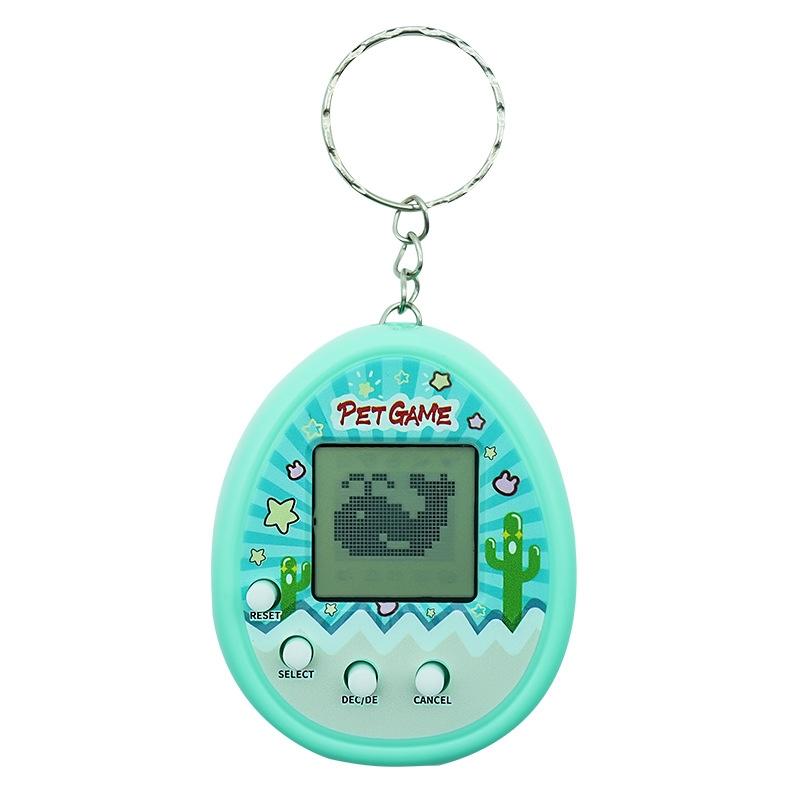 Retro Virtual Pet Keychain Game Toy Digital Tamagotchi Style Portable Pet Simulator 2