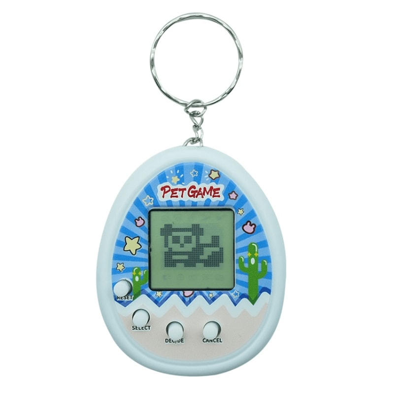 Retro Virtual Pet Keychain Game Toy Digital Tamagotchi Style Portable Pet Simulator 15