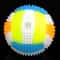 Interactive LED Dog Ball Toy Glow Bounce Durable Rubber Fetch Ball for Active Pets