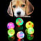 Interactive LED Dog Ball Toy Glow Bounce Durable Rubber Fetch Ball for Active Pets