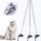 Interactive Hanging Cat Toy With Suction Cup And Adjustable Elastic Teaser Wand 3