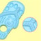 Durable Dog Chew Toy For Teeth Cleaning TPR Slipper Bite Toy 3