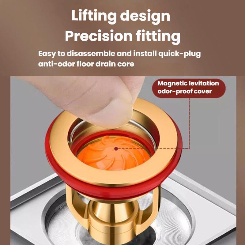 Universal Anti Odor Drain Trap Core With Insect Proof Seal Fast Flow Bathroom Drain Insert 6