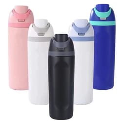leak-proof replacement lid for owala freesip bottle one-button open cap with carry loop