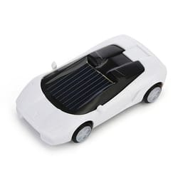 solar powered mini car toy set for kids stem learning racer