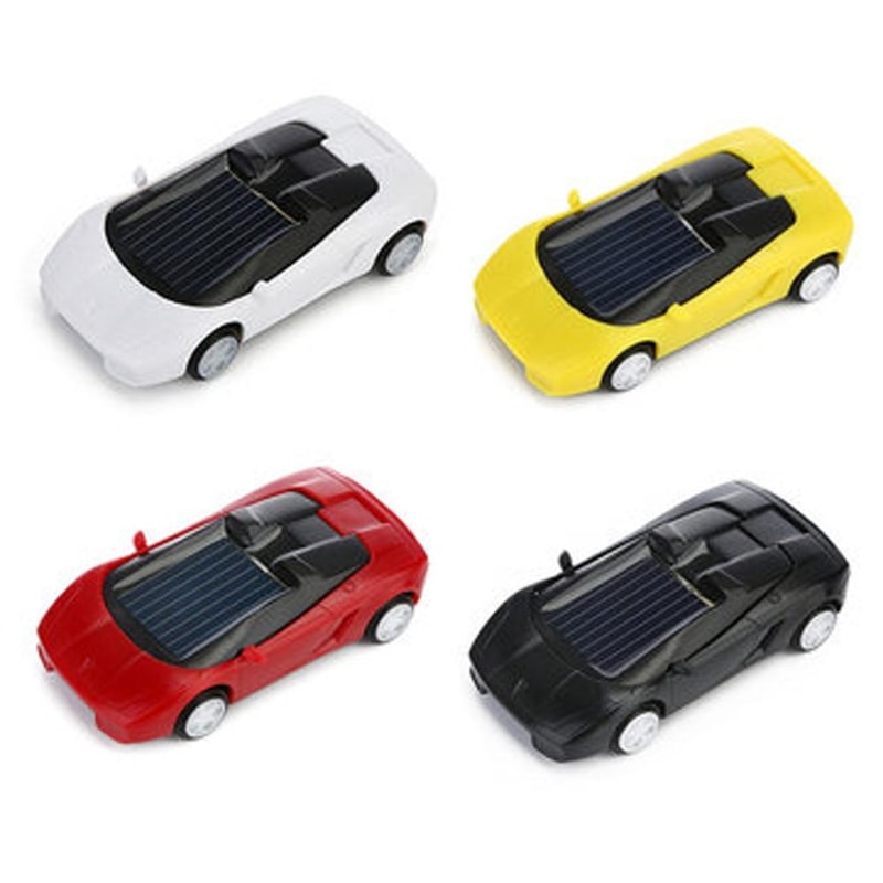 Solar Powered Mini Car Toy Set For Kids STEM Learning Racer 3