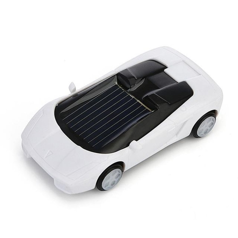 Solar Powered Mini Car Toy Set For Kids STEM Learning Racer 4