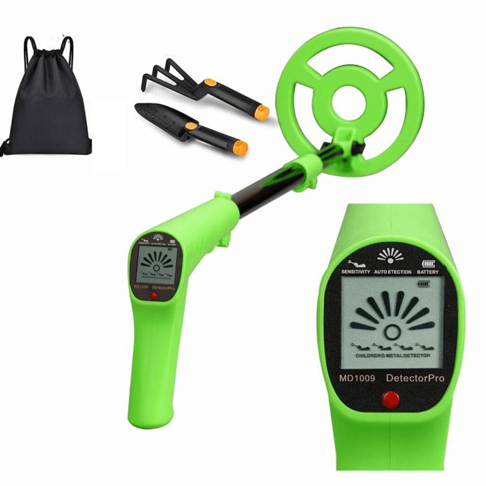 Kids Adventure Metal Detector Toy With LCD Screen High Sensitivity Treasure Finder 10