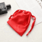 Luxury Faux Silk Satin Jewelry Pouch Drawstring Gift Bags Reusable Storage 7