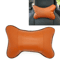 Ergonomic Car Neck Pillow Breathable Leather Headrest Cushion For Driving Comfort 1