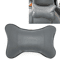 Ergonomic Car Neck Pillow Breathable Leather Headrest Cushion For Driving Comfort 0