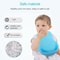 Waterproof Silicone Baby Bib With Food Catcher Roll Up Feeding Apron For Infants Toddlers 5