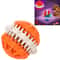 Interactive Dog Chew Ball For Teeth Cleaning Treat Dispensing Toy 0