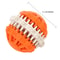Interactive Dog Chew Ball For Teeth Cleaning Treat Dispensing Toy 1