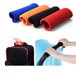 ergonomic neoprene luggage handle wrap set, universal luggage handle grip for suitcase & stroller