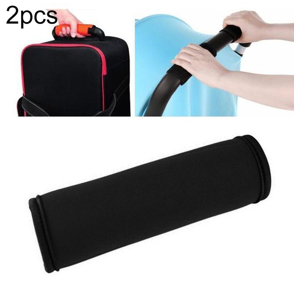 2 PCS Comfortable Neoprene Luggage Handle Wrap Grip Baby Universal Stroller Grip Protective Cover F