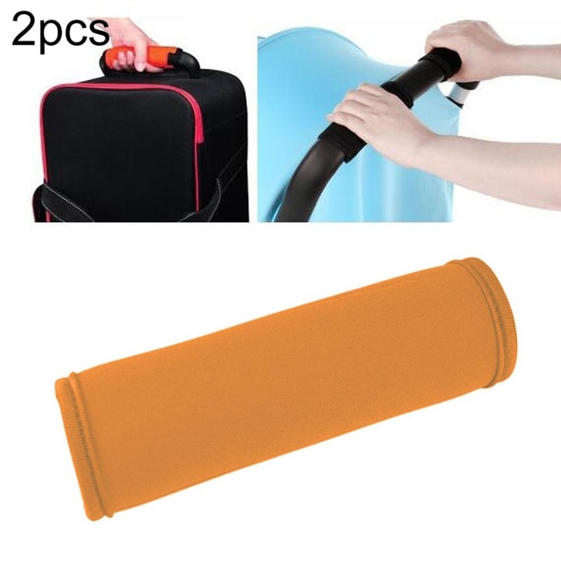 2 PCS Comfortable Neoprene Luggage Handle Wrap Grip Baby Universal Stroller Grip Protective Cover F