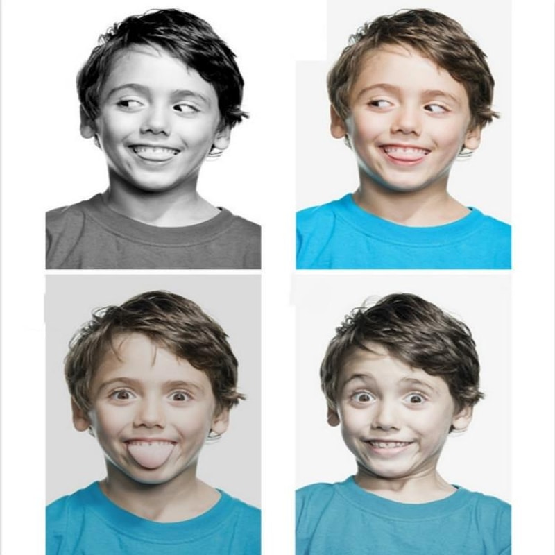 Kids Mini Digital Camera HD Dual Lens Toy Camera With Selfie And Filters 4