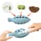 Interactive Silicone Fish Cat Toy Treat Dispenser for Active Cats