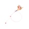 Interactive Cat Wand Toy With Bell Flexible Steel Teaser Stick For Active Play 5