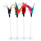 Interactive Cat Feather Toy with Suction Cup Base for Indoor Cats Play Exercise
