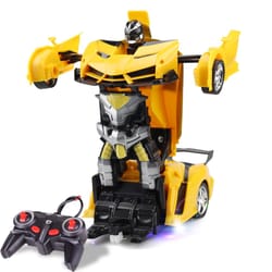 transforming remote control car toy with one key deformation and stunt driving action