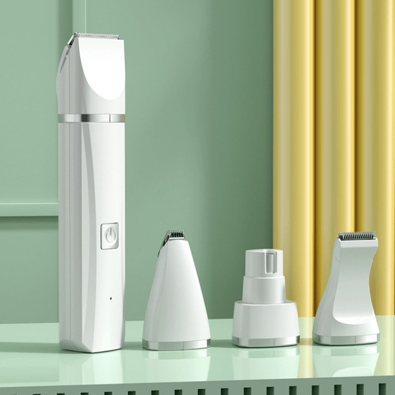 Quiet Pet Grooming Clipper For Cats Dogs With Precision Paw Trimmer 15