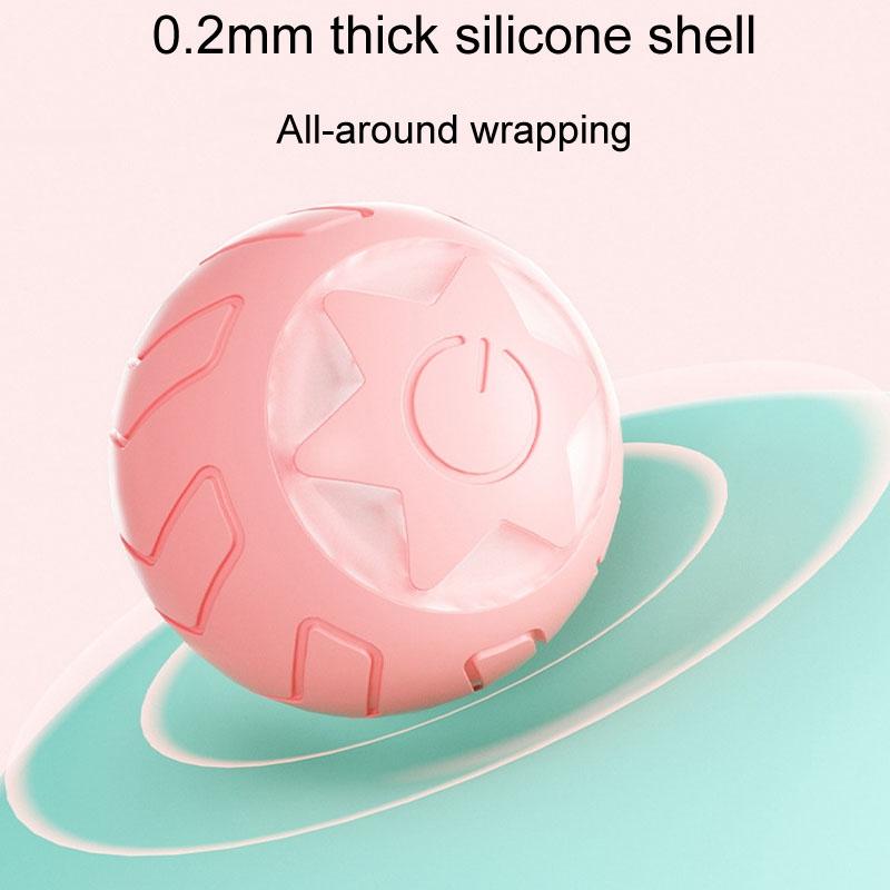 Smart Interactive Cat Ball Toy With LED Light And Motion Sensor For Indoor Pets 4