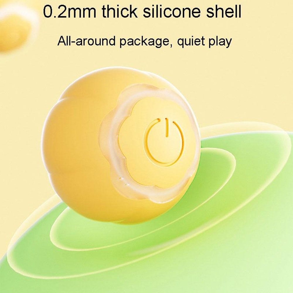 Smart Interactive Cat Ball Toy Automatic Rolling LED Pet Play Ball For Cats And Small Dogs 3