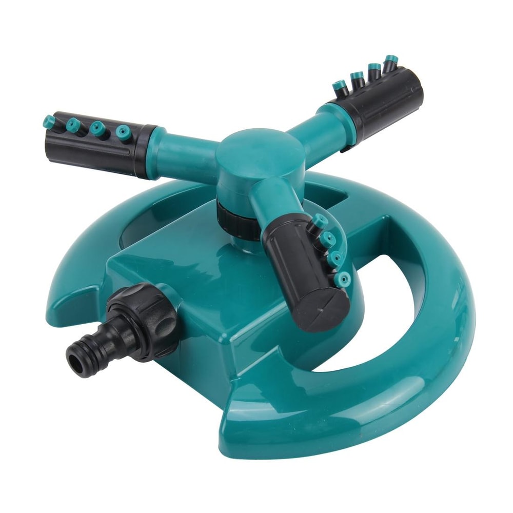 360 Rotating Garden Sprinkler With Adjustable Range 12 Inch Connector 2