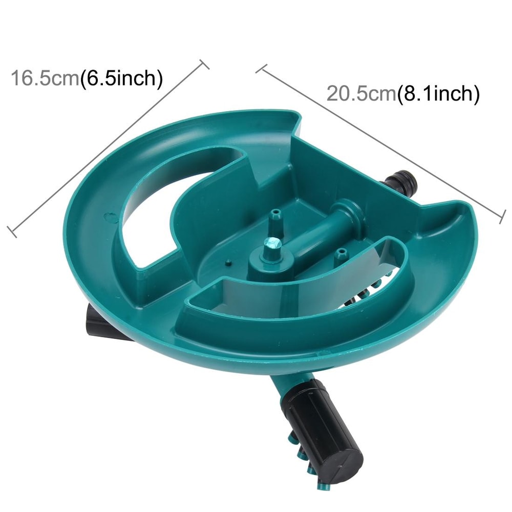 360 Rotating Garden Sprinkler With Adjustable Range 12 Inch Connector 3