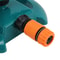 360 Rotating Garden Sprinkler With Adjustable Range 12 Inch Connector 4