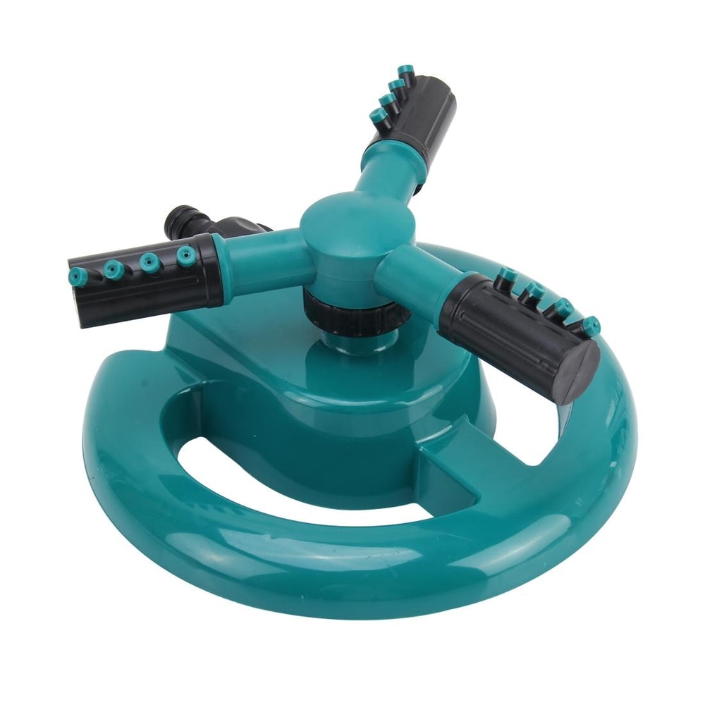 360 Rotating Garden Sprinkler With Adjustable Range 12 Inch Connector 5