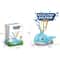 Dolphin Splash Rotating Sprinkler Toy Outdoor Water Spray for Kids Summer Fun