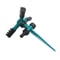 360 Rotating Garden Sprinkler With Adjustable Spray Arms Spike Base Lawn Irrigation System 1