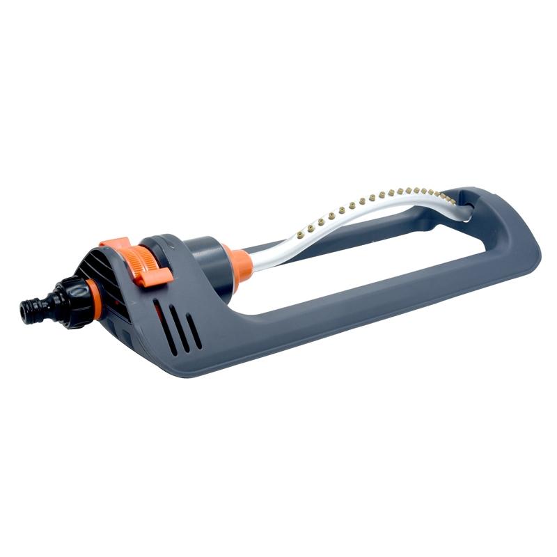 360 Rotating Garden Sprinkler With Adjustable Spray Arms Spike Base Lawn Irrigation System 2