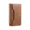 MagSafe RFID Card Holder Wallet With Leather TriFold Magnetic Phone Stand 7