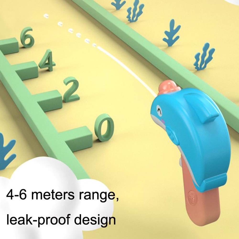 Kids Push Water Spray Toy Shark Beach Blaster Summer Outdoor Fun 9