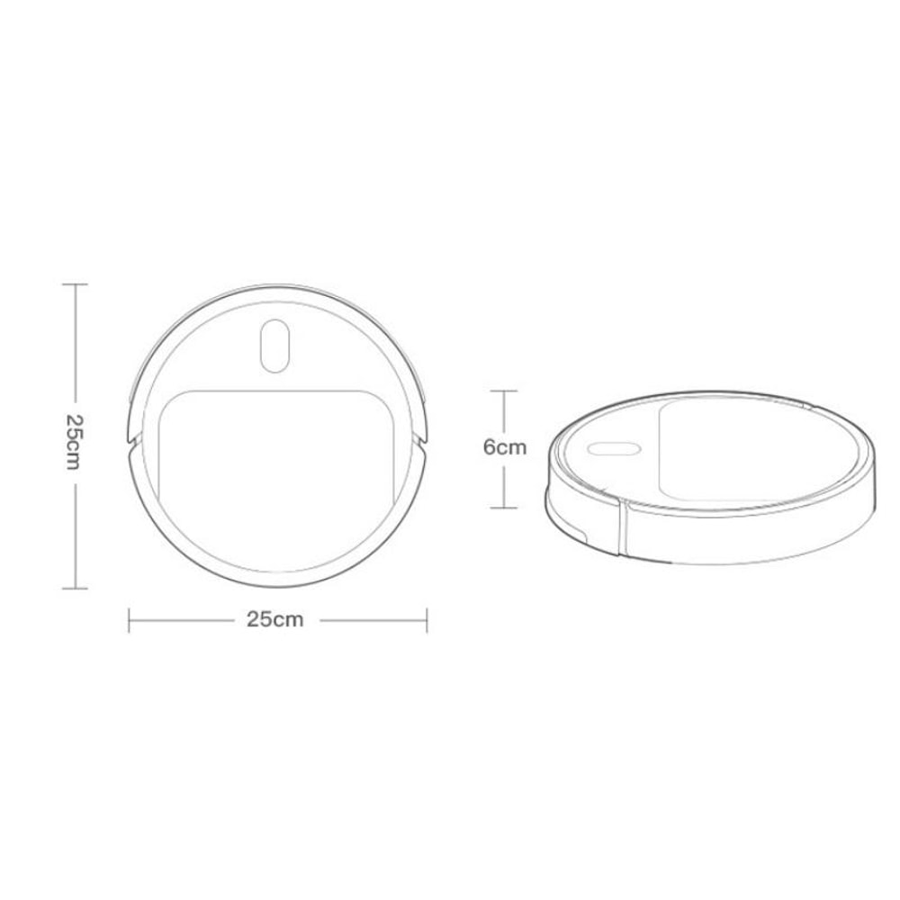 Smart Auto Sweeping Robot Vacuum Cleaner with USB Charging Quiet Floor Cleaner