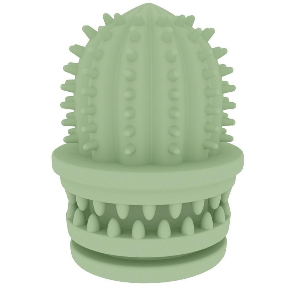 Dog Chew Toy for Teeth Cleaning Cactus Dental Chew Toy Durable Puppy Teething Toy