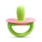 Silicone Cactus Baby Teether Toy Food Grade Infant Gum Soothing Chew Toy 0